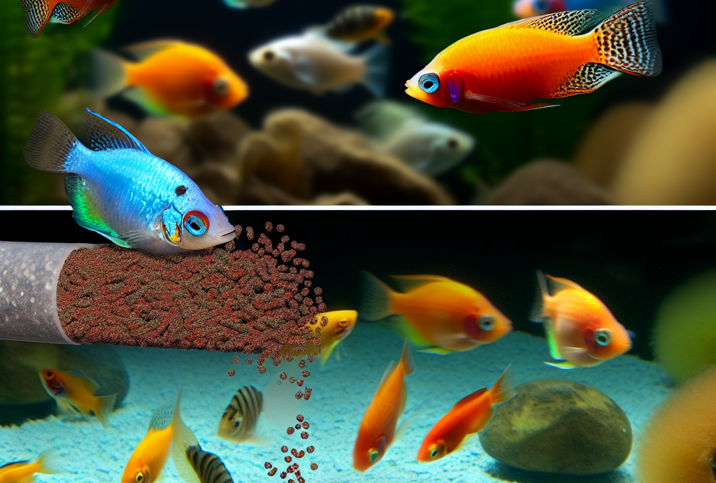 Akvaryum Balıkları Besin: En İyi Seçenekler ve Beslenme